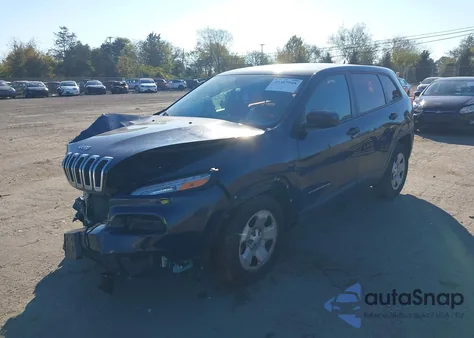 2014 Jeep Cherokee Sport z USA, uszkodzony, nr VIN 1C4PJLAB8EW181110